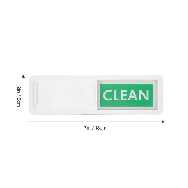 Alt view image 3 of 3 - 2Pcs Clean Dirty Dishwasher Magnet Sign Magnetic Status Indicator for Dishwashers Washing Machines Homes Kitchens Offices Daily