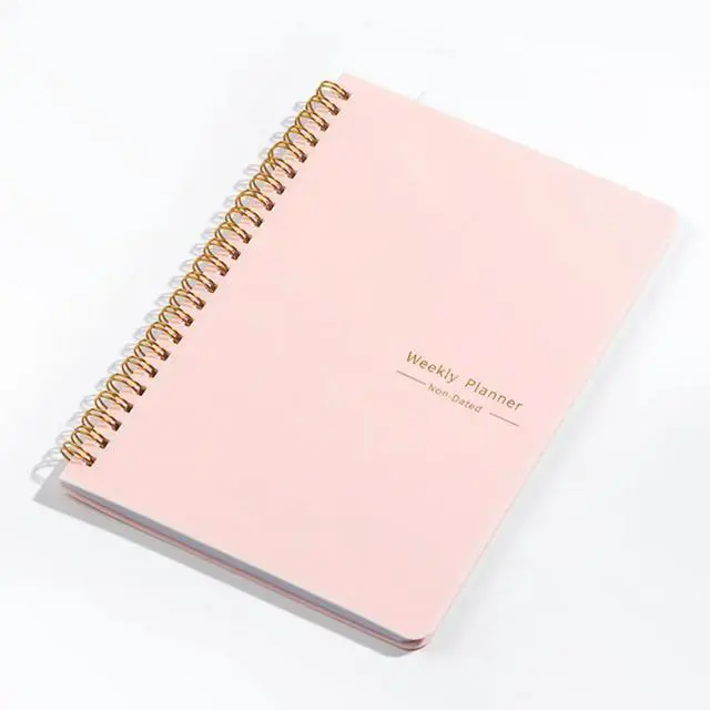 Alt view image 2 of 3 - Academic Planner Notebook Premium Paper Daily Schedule Organizer Time Management Notepad for Students Teachers Office