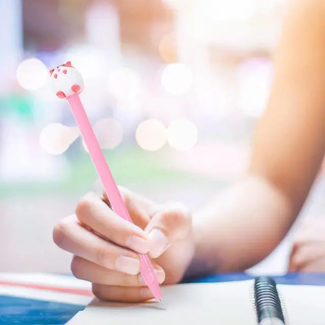 Main image of 12Pcs Hamster Design Gel Pens Creative Neutral Pens for Students Office School Smooth Writing Comfortable Adorable Stationery