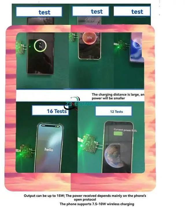 Alt view image 2 of 3 - Mobile Phone Charger Module Long Distance Charging Module Rock SWood Stone Penetration