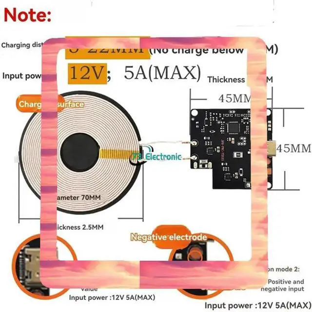 Alt view image 3 of 3 - Mobile Phone Charger Module Long Distance Charging Module Rock SWood Stone Penetration