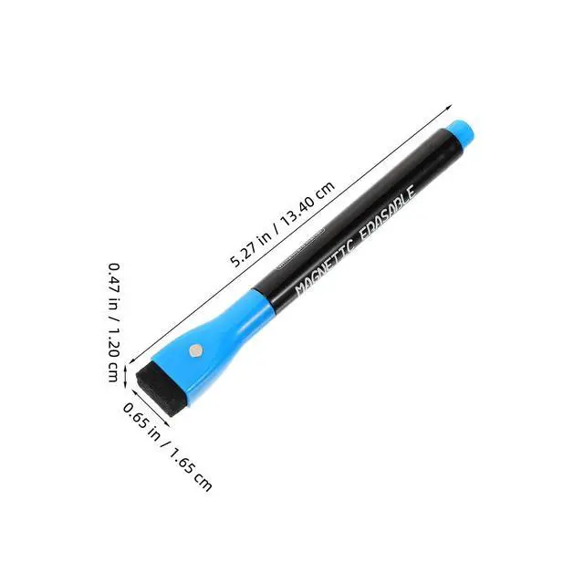 Alt view image 3 of 3 - 1Set Multicolor Liquid Chalk Markers Erasable Smooth Writing Dry Erase Markers for Whiteboard Paper Magnetic Surface
