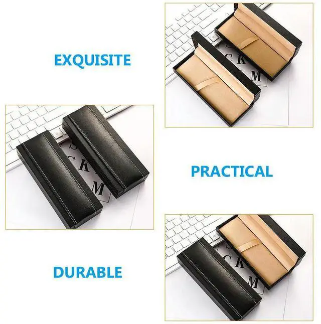 Alt view image 2 of 3 - Premium Fountain Pen Case Single Pen Display Box Decorative Gift Packaging for Students Professionals Teachers Birthday