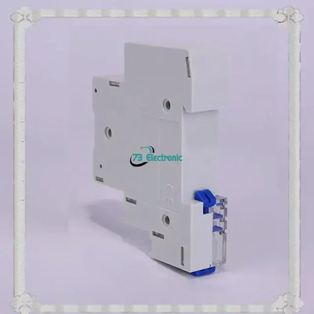 Alt view image 2 of 3 - SINOTIMER TM-ST7 220V AC 7 Minutes Mechanical Timer 18Mm Single Module Din Rail Staircase Timer Time Switch Tim