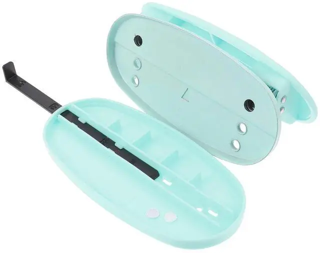 Main image of Professional Two Hole Puncher for Loose Leaf Paper Sheets Index Cards Gift Tags Thin Plastic Craft Paper Desktop Office Supply