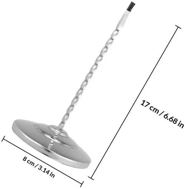 Alt view image 2 of 3 - 1Pcs Receipt Spike Holder Premium Sturdy Base Anti-Skid Memo Holder for Office Restaurant Bills Checks Paper Notes Organizer