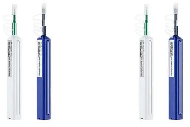Main image of 4PCS Fiber Optic Cleaner Pen 2.5Mm For LC/MU 1.25Mm For SC/FC/ST Connector Optical Fiber Optic Cleaning P