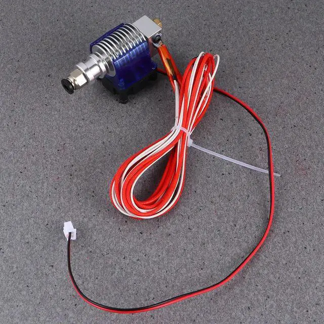 Alt view image 2 of 3 - Extrusion Head J-Head Hotend l 3D Printer Parts Fan Cover Seamless Anti-Leakage Block 1.75 0.2mm Extruder Kit Compatible