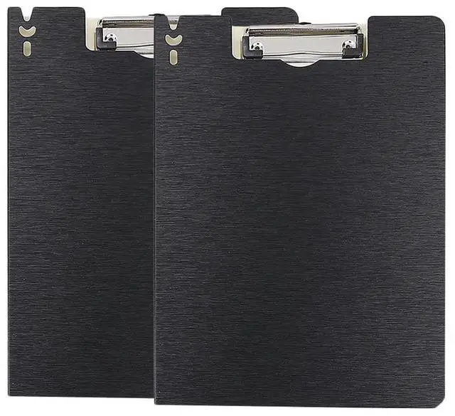 Alt view image 2 of 3 - 1Pcs Clipboard A4 Plastic Solid Lightweight Profile Clip Hardboard Paper Holder for School Office Writing Notes