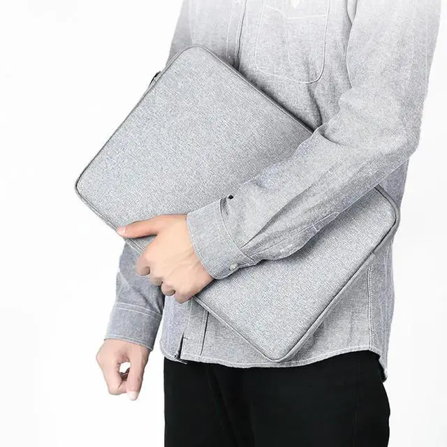 Main image of 15 Inch Laptop Bag Protective Pouch with Soft Lining Shock Resistant Anti Slip Dustproof Organizer for Notebook Computer Travel