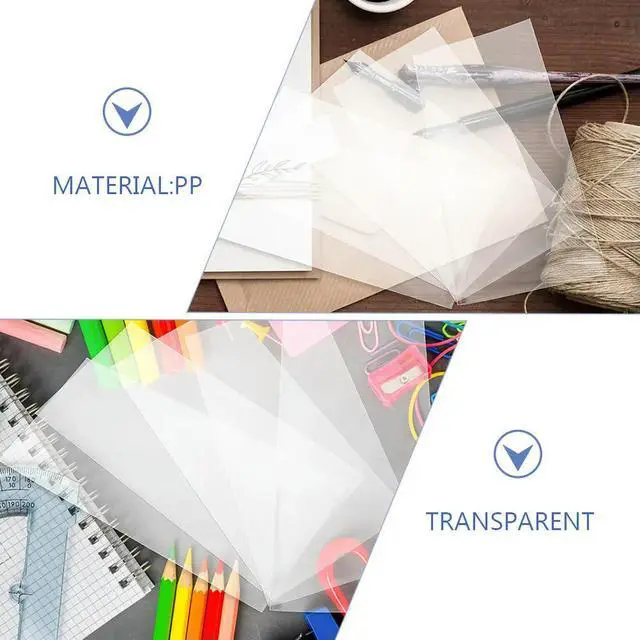 Alt view image 2 of 3 - 150Pcs Premium Transparent Currency Bags for Banknote Collectors Strong PP Material Clear Money Holder for Cash Savings