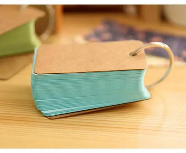 Main image of 4Pcs Memo Pads Notepads Compact Loose-Leaf Note Pads for Office School Students Stationery Note Paper Daily Use