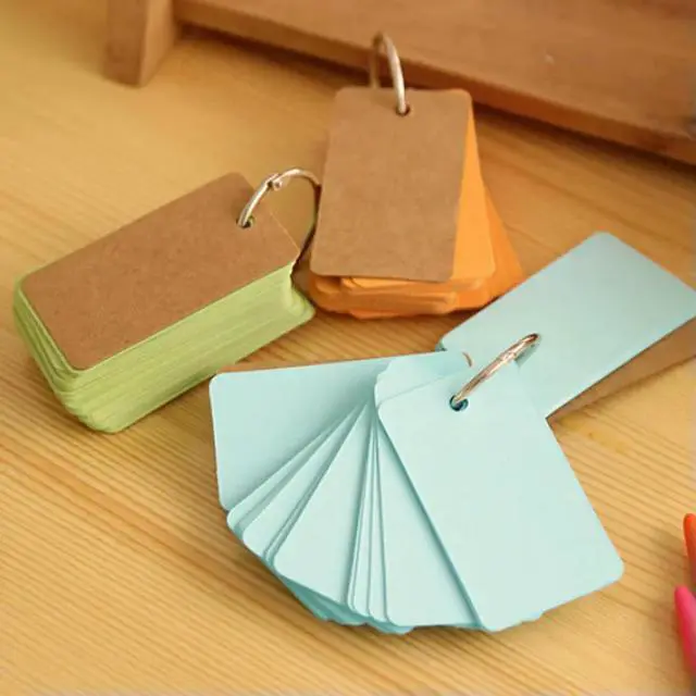 Alt view image 2 of 3 - 4Pcs Memo Pads Notepads Compact Loose-Leaf Note Pads for Office School Students Stationery Note Paper Daily Use
