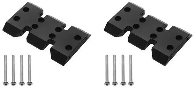 Main image of 2X LCG Lower Center Of Gravity l Translation Skid Plate For 1/10 RC Crawler Axial SCX10 I II III Capra,1