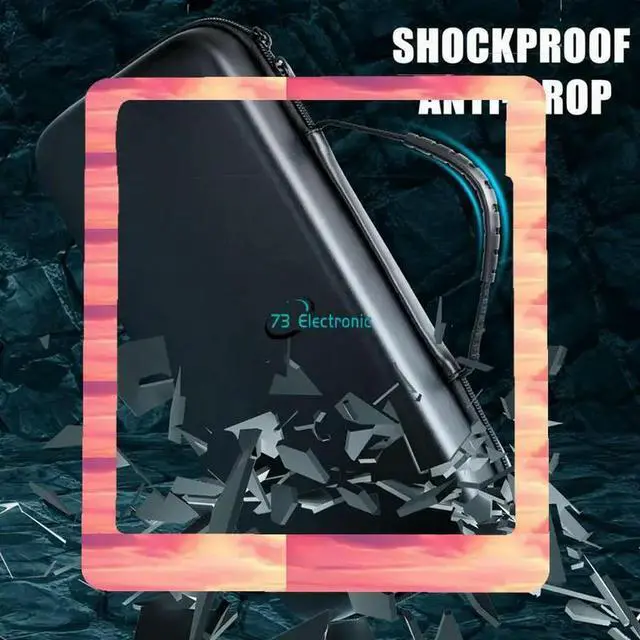 Alt view image 3 of 3 - Bag Carrying Case For Claw Game Console EVA Waterproof And Anti Drop Protective Handbag