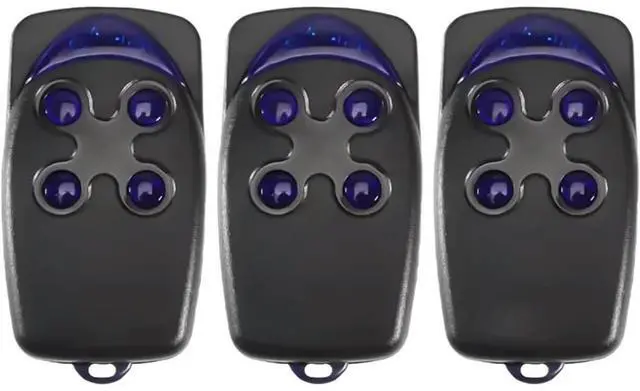 Alt view image 2 of 3 - 3Pcs Remote Control Garage, For FLO2R-S FLO4R-S Flor-S Garage Gate Door Remote Control 433.92Mhz Rollingcode