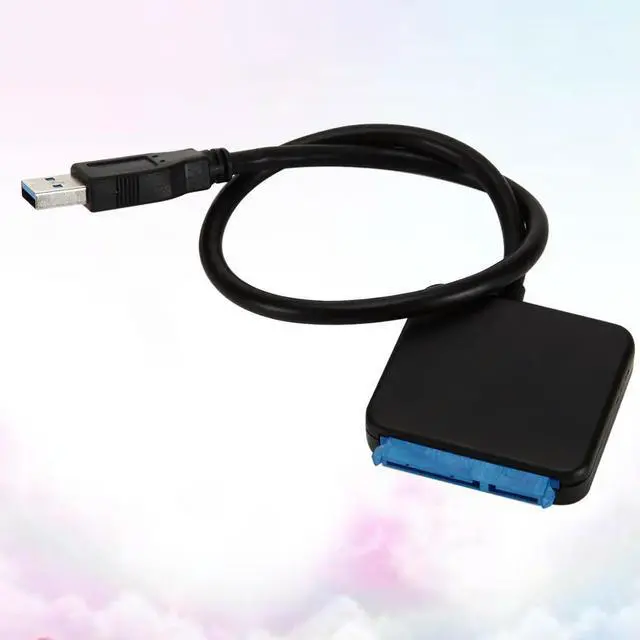 Alt view image 2 of 3 - USB 3.0 to Adapter Cord for 3.5 Inch Laptop Hard Drive Easy Plug and Play No Driver Required 5Gbps Transfer Rate
