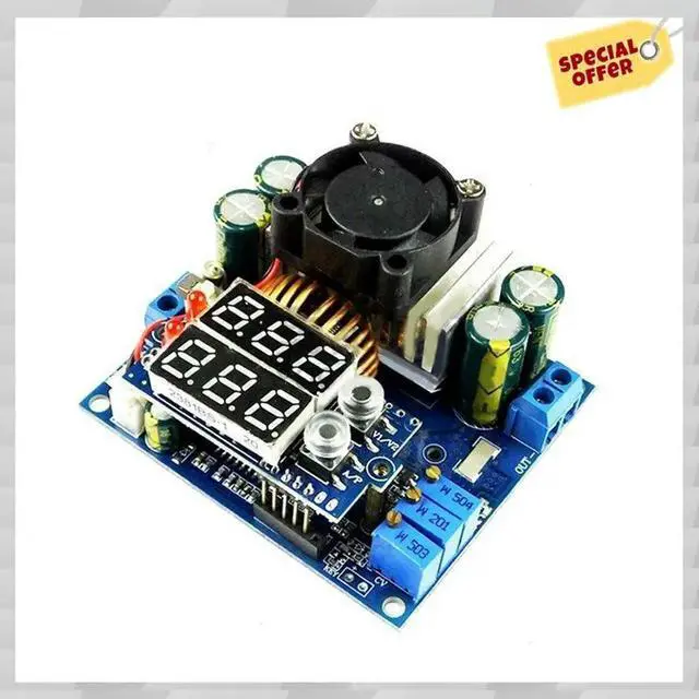 Main image of DC 9-50V 15A Adjustable Buck Converter Solar MPPT Charging Module Step Down