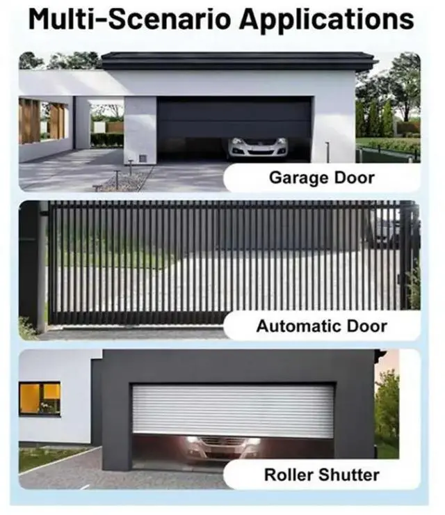 Alt view image 3 of 3 - For FR36B Digital 433Mhz Garage Door Remote Control FR36A For FR36B FR30 FR1 FR30, FR32 433Mhz Replacement