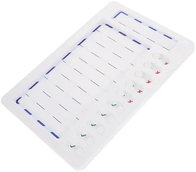 Main image of Chores Chart for Teens Physical Button Task Progress Tracker Creative Household Reminder Board for Family Use