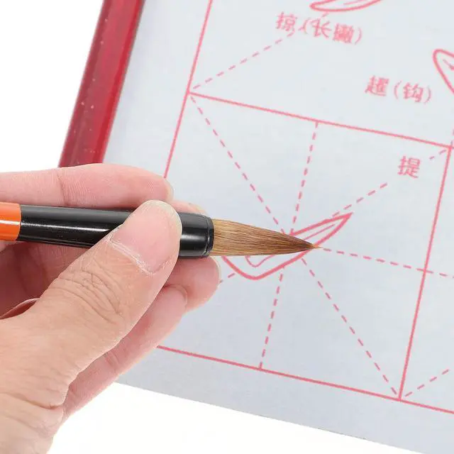 Alt view image 2 of 3 - 1Set Water Writing Cloth Calligraphy Copybooks Calligraphy Practice Pen Brush Easy Reusable Safe for Kids Adults