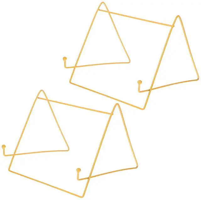 Main image of 2Pcs Multipurpose Display Stand for Tablet Pc Book Reading Photo Frame Plate Vertical Stand Kitchen Hotel Restaurant