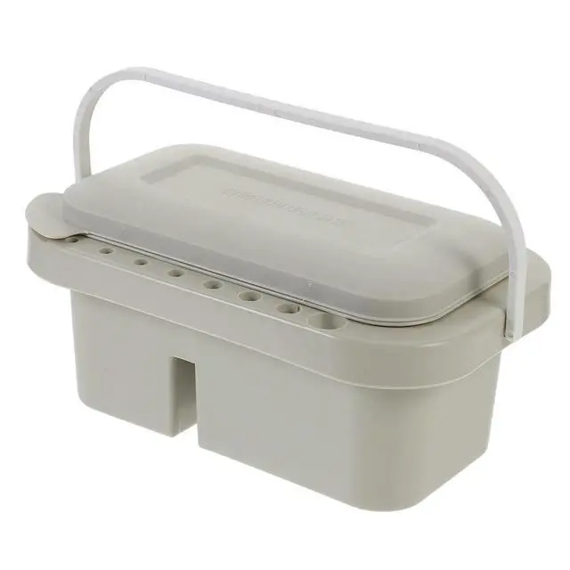 Alt view image 2 of 3 - 1Set Exquisite Design Brush Cleaning Bucket Multi-Purpose Paint Brush Washer for Watercolor Acrylic Gouache Oil