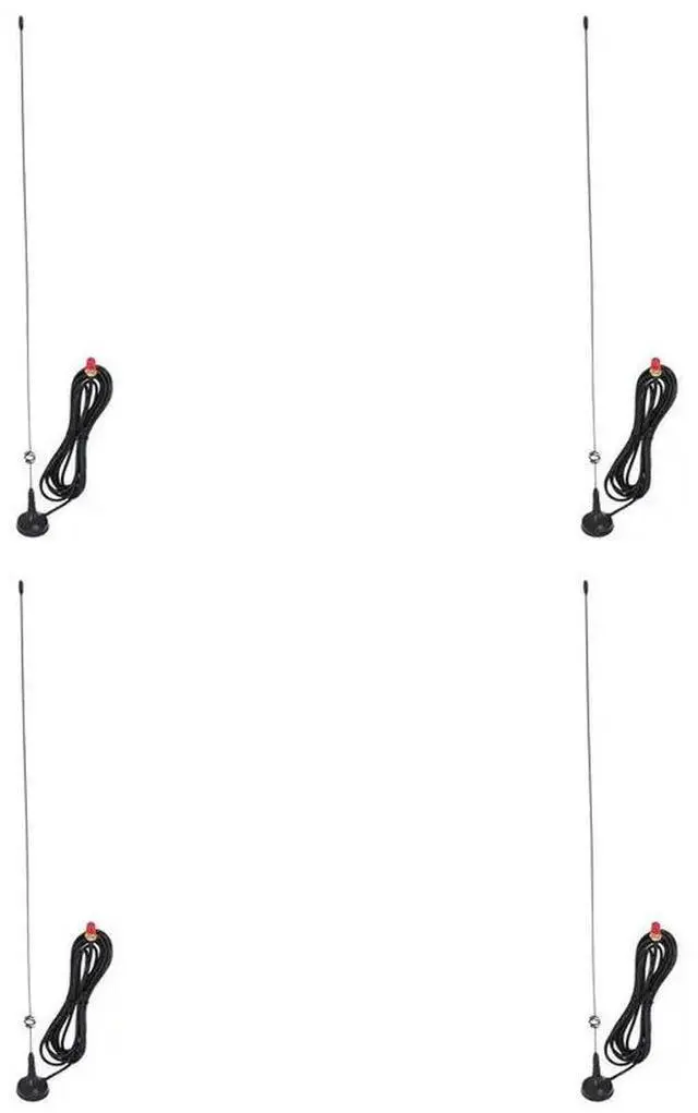 Main image of 4X Radio Antenna UT-108UV Gain Antenna SMA-Female Dual Band UHF/VHF For Baofeng Radio Walkie-Talkie UV-5R BF-88