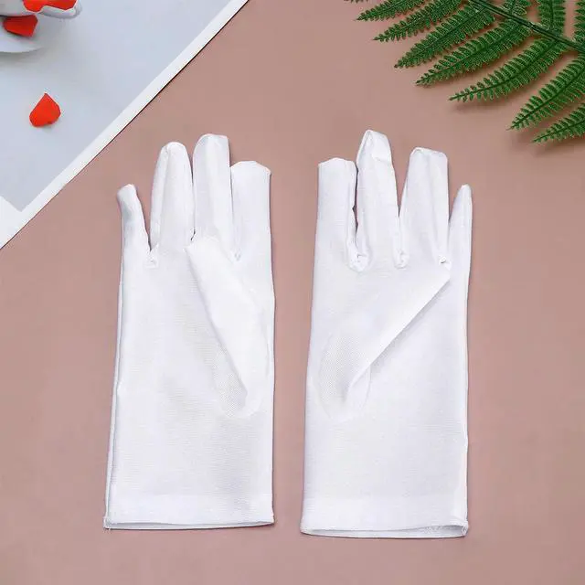 Main image of 10Pairs Sunscreen Protective Gloves Elastic Spandex for Industrial Gardening Work Lightweight Moisturizing Work Gloves