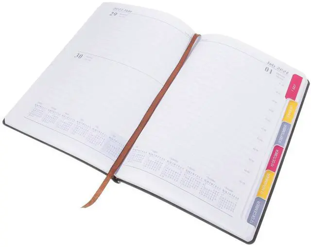 Main image of Premium Smooth Writing English Notebook Planner 2024 Daily to Do List Notepad Lightweight Agenda for Office School Home
