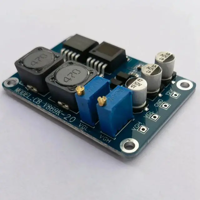 Alt view image 2 of 3 - 5X VGH VGL DC Module Repair LCD Panel Y Color Abnormal Horizontal Line LCD Screen Modification DC Module