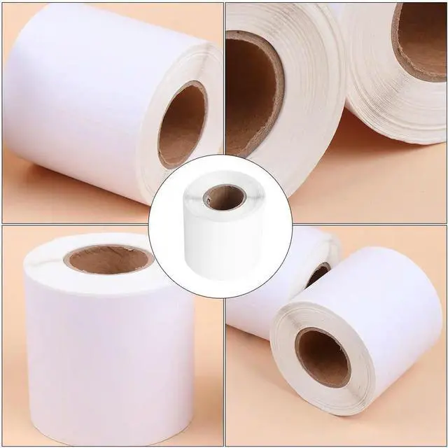 Alt view image 3 of 3 - 1 Roll Thermal Transfer els Waterproof Oil Proof Alcohol Proof for Inkjet Printers Ideal for Inventory File Folder