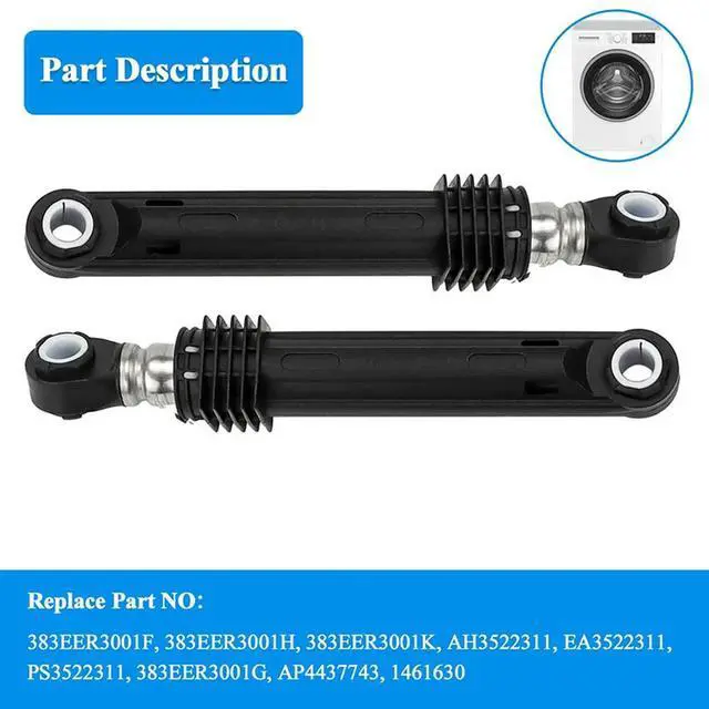 Alt view image 2 of 3 - 3 PCS 383EER3001G 4901ER2003A Washer Shock Absorber Replace Part for Washing Machine 383EER3001F,383EER3001H