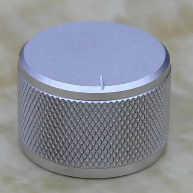 Alt view image 2 of 3 - Aluminum Volume knob 1pcs Diameter 37mm Height 25mm amplifier Potentiometer knob