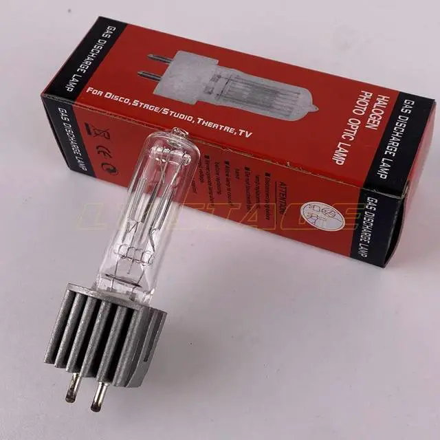 Alt view image 2 of 3 - HPL 750W Watt GX9.5 230V Stage Lamp Light Bulb l Halide Lamps