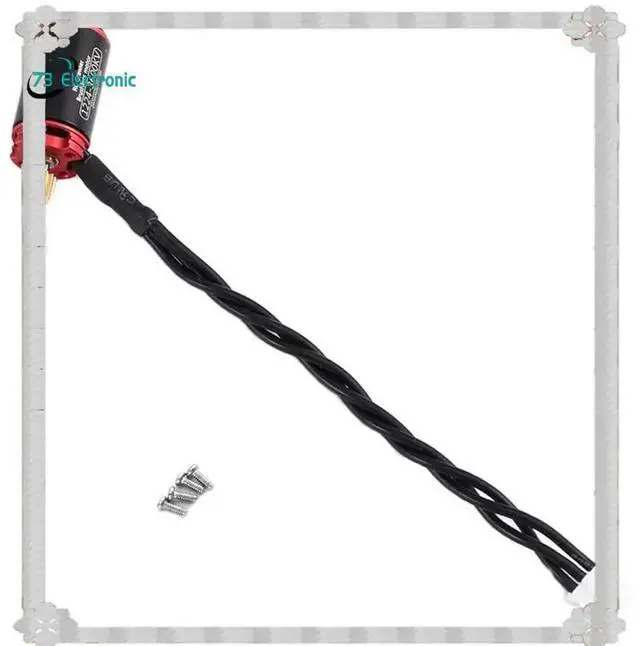 Main image of Replacement For Axial SCX24 RC 1/18 1/24 Crawler Car Brushless Outrunner Motor- 1224 3600KV Brushless Motor