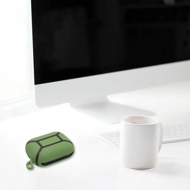 Alt view image 3 of 3 - 1Pcs Compact Silicone Earphone Case Earbuds Protective Cover Easy Grip One Hand Size Outdoor Activity Carrying Solution
