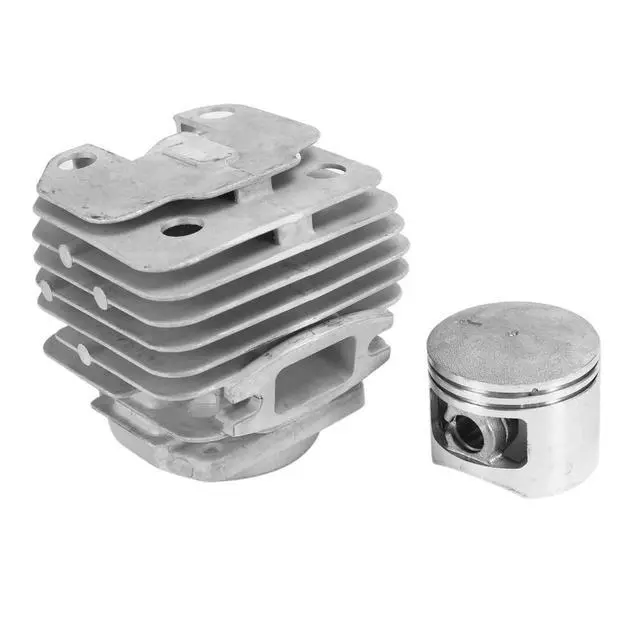 Alt view image 2 of 3 - 1 Set Diameter 45mm Chainsaw Cylinder and Piston Set Fit 52 52Cc Chainsaw Spare Parts for Gasoline/Oil Chainsaw Spares