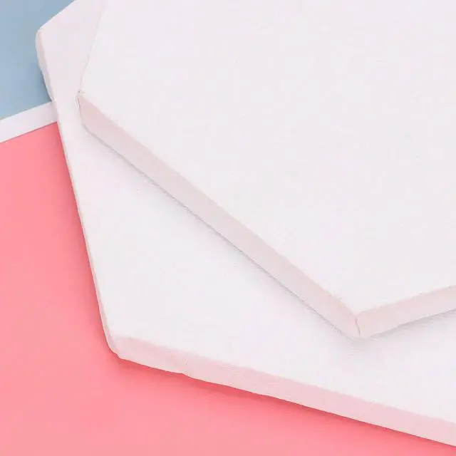 Alt view image 2 of 3 - 2Pcs Students Painting Board Cotton Fabric Canvas for Oil Acrylic Tempera Art Creative Drawing Decorative Panel Hobbyist DIY