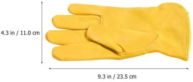 Alt view image 2 of 3 - 1Pair Anti-Scald Heat Insulation Bbq Gloves Thickened Protective Outdoor Grill Gloves Grill Glove Outdoor Glove