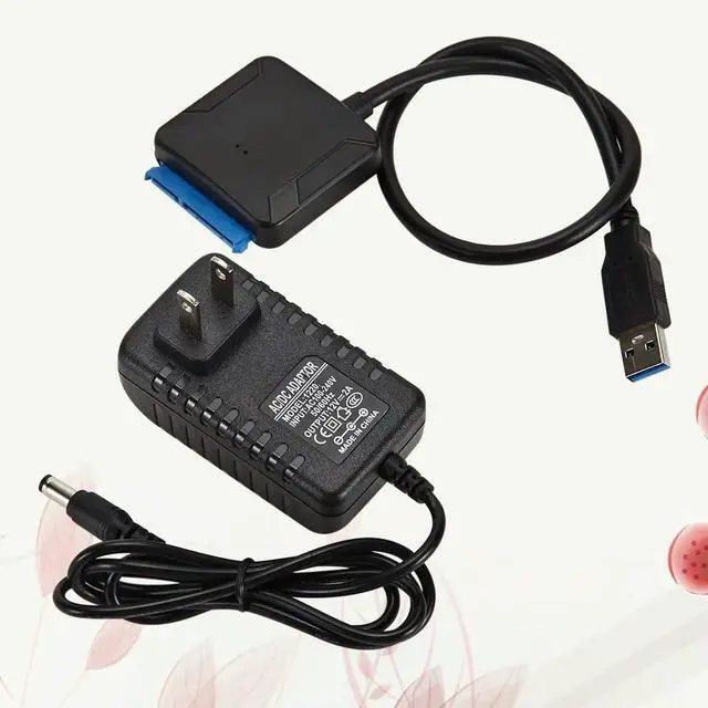 Main image of USB 3.0 to Adapter Cord for 3.5 Inch Laptop Hard Drive Data Cable Plug and Play No Driver Required