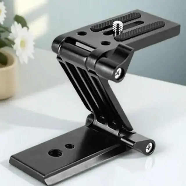 Main image of Z Shape Tripod Head Bracket Cnc Aluminum Lightweight Tilt Mount for Monopod Slider Rail Camera Cage Stabilizer