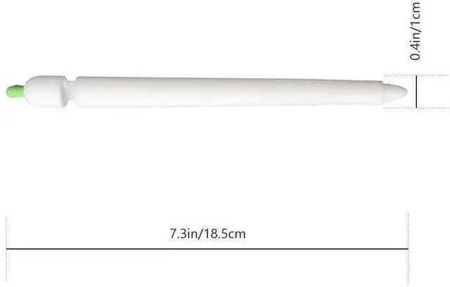 Alt view image 3 of 3 - Silicone Stylus Protective Cover Carrot Design Compatible with Pencil 1 Reduces Wrist Fatigue Prevents Slipping