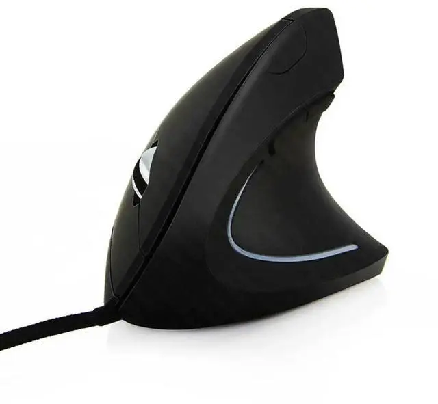 Main image of 1Pcs Ergonomic Vertical Mouse Silent Clicks Wrist Support Comfortable Grip Stylish Design for Work Study Gaming