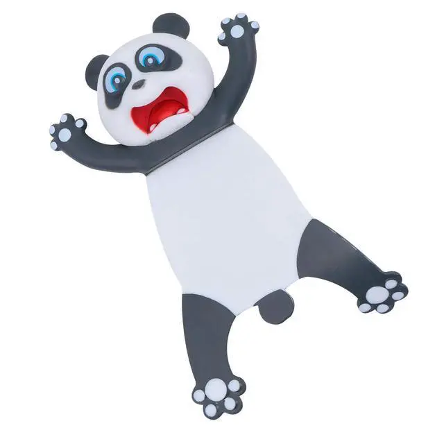 Alt view image 2 of 3 - 3D Animal Panda Bookmark Creative Cartoon Stereo Marker Funny Student Stationery School Reading Supplies Gift Book Decoration