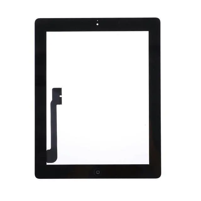 Alt view image 2 of 3 - High Screen for Tablet LCD Replacement with Key Button Compatible for 3 Black Scratch Free Performance