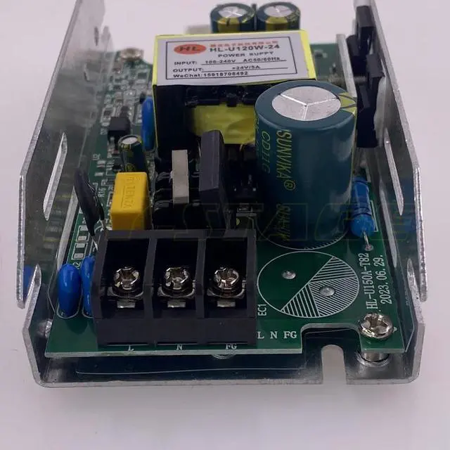 Alt view image 3 of 3 - HL-U120W-24 24V Stage Lighting LED Par Light Accessories Power Supply Source