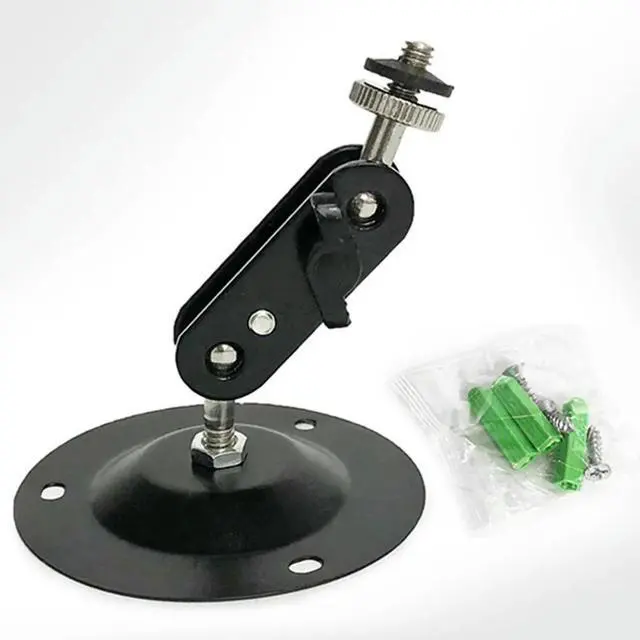 Main image of 5Pcs Security Camera Stand Adjustable 360 Degree Swivel for Indoor Outdoor Use Monitor Bracket Video Camera Wall Mount