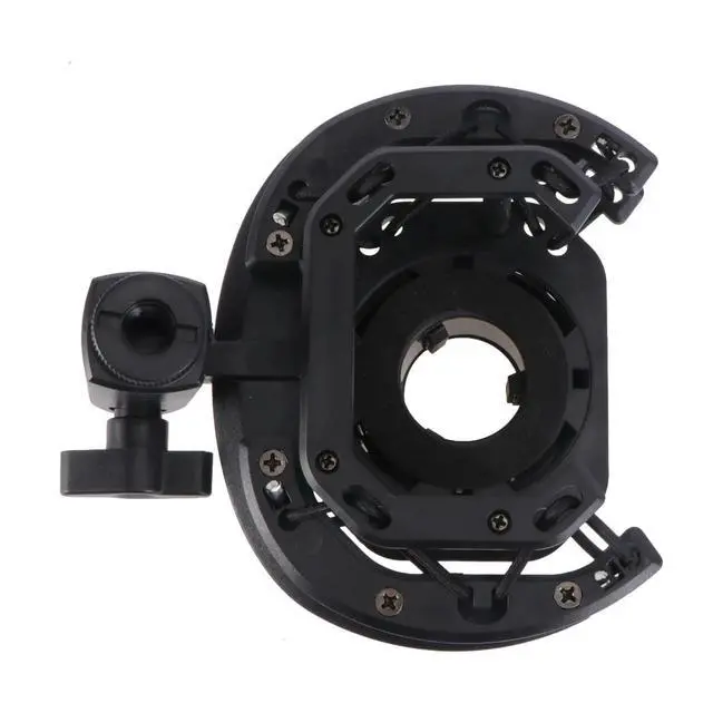 Alt view image 3 of 3 - Professional Condenser Microphone Mount Studio Shockmount Spider Bracket for Large Diaphragm Mics Radio Broadcasting Voice Over