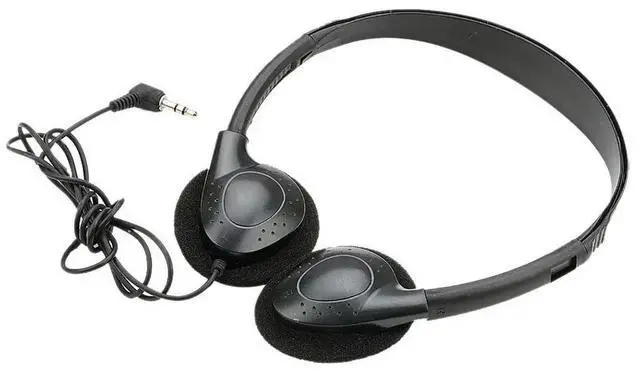 Main image of Black Wired Headphone Plastic Material High Stability Low Power Consumption Gaming Headset for Pc Guitar Home Music